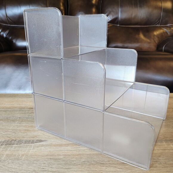 DISCONTINUED - Rubbermaid Shelf Saver Desktop Organizer - 3 Shelves - Picture 3 of 7